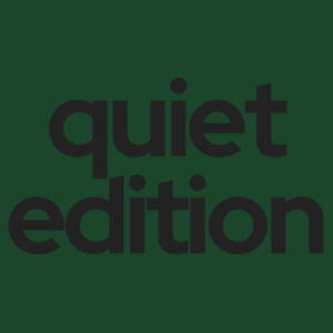 Quiet - Logo Hat- Earthy Tones Design