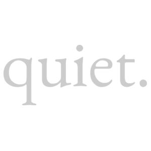 Quiet Tee - White Design