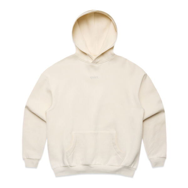 Quiet Hoodie- Cream Thumbnail