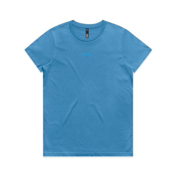 Quiet Tee - Blue Thumbnail