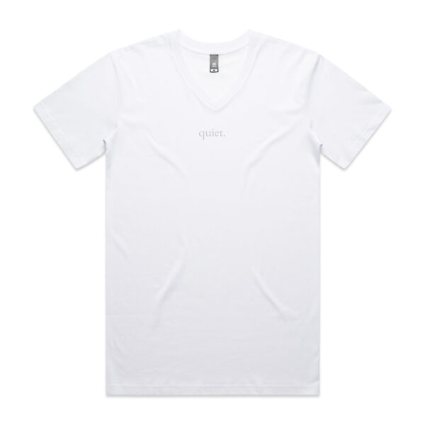 Quiet Tee - White Thumbnail