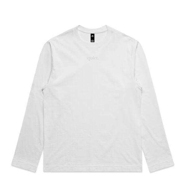 Quiet Tee - White Thumbnail
