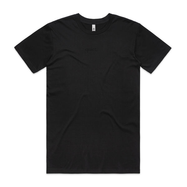 Quiet Tee - Black Thumbnail