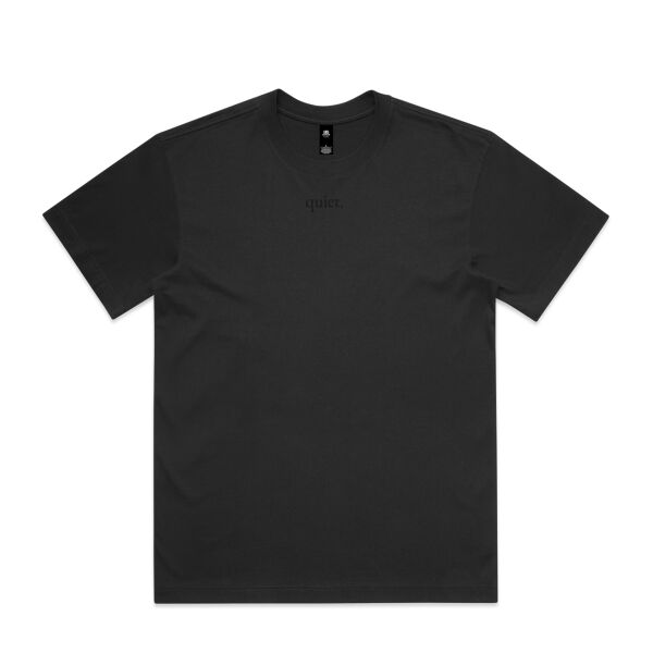 Quiet Tee - Black Thumbnail