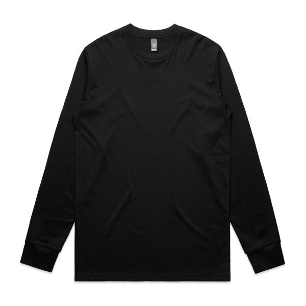 Quiet Tee - Black Thumbnail